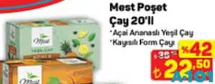 MEST POŞET ÇAY 20'Lİ MEST POŞET ÇAY 20'Lİ